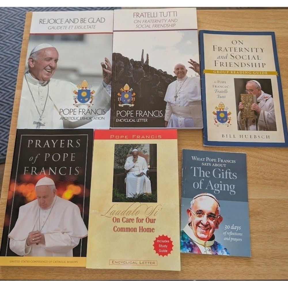 6 Lot Pope Francis Laudato Si Fratelli Tutti Prayers Gifts of Aging Catholic